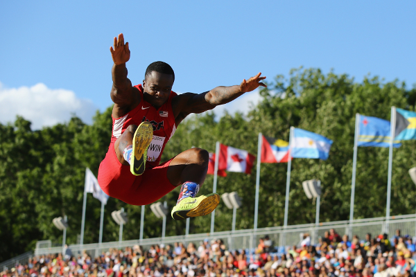 at the Pan Am Games on July 22, 2015 in Toronto, Canada.