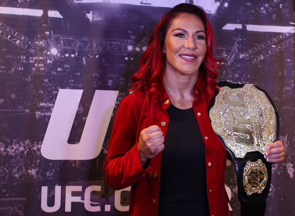 Media Day: Press Conference with UFC Featherweight Champion Cris Cyborg