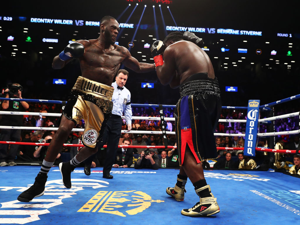 Deontay Wilder v Bermane Stiverne