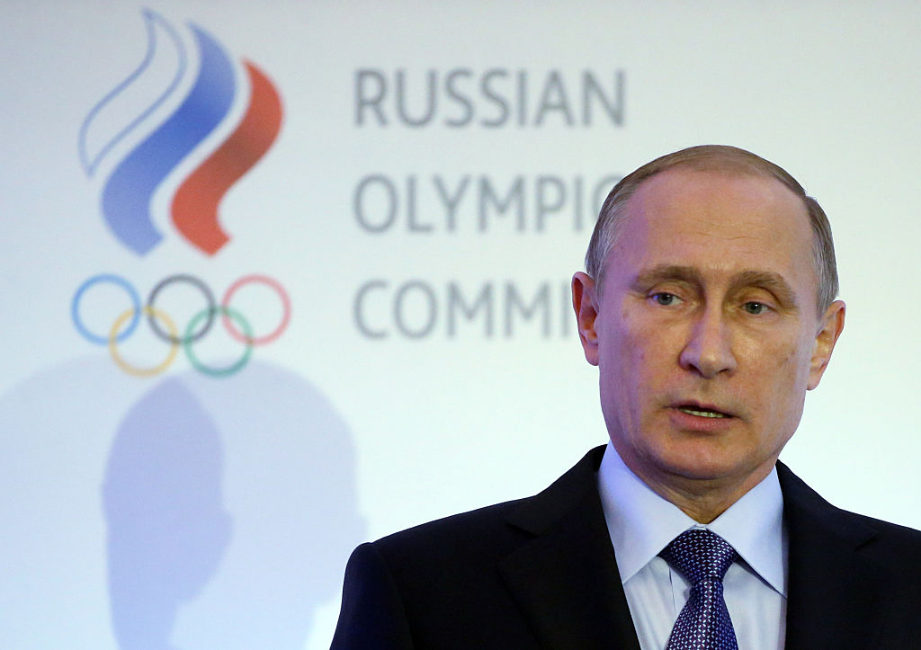 Putin Attends 2015 World Olympians Forum