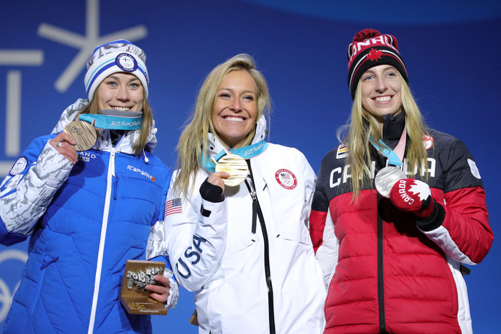 Medal Ceremony – Winter Olympics Day 3