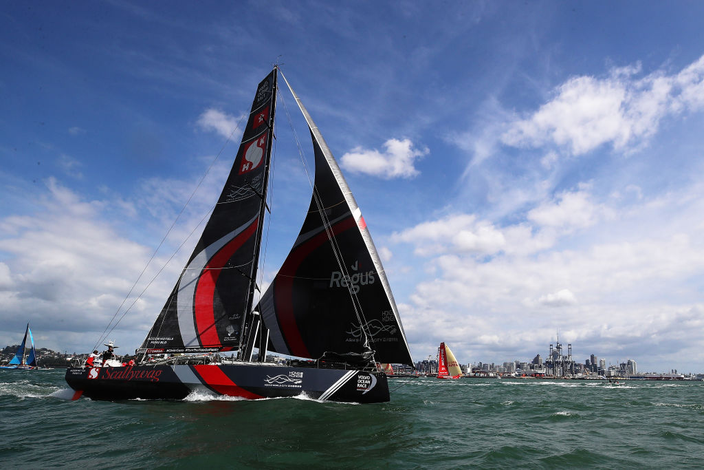 Volvo Ocean Race Leg 7 Departure