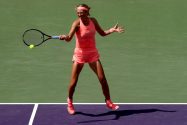 ”Asun Floridassa ja jäädyn tänne” – tennistähti marssi ulos kesken Ranskan avointen ottelun <> on March 29, 2018 in Key Biscayne, Florida.