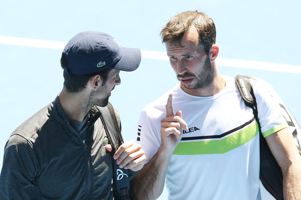 getty_ Novak Djokovic ja Radek Stepanek