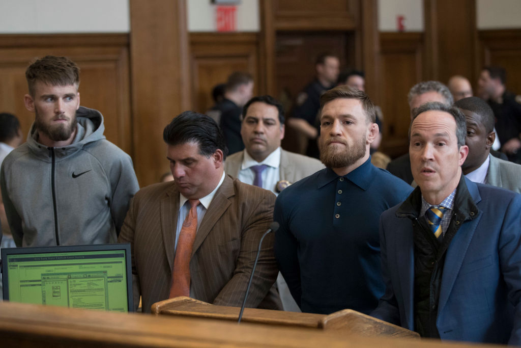 Conor McGregor Is Arrainged In Brooklyn Criminal Court