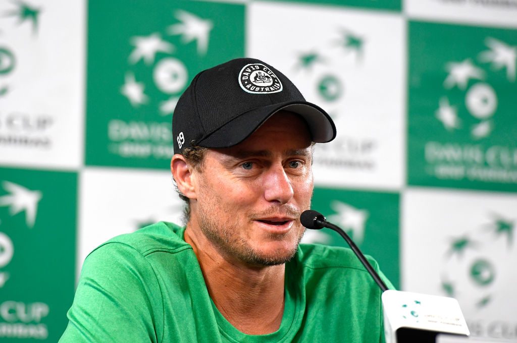 Team Training Sessions & Press Conference: Davis Cup World Group First Round – Australia v Brisbane