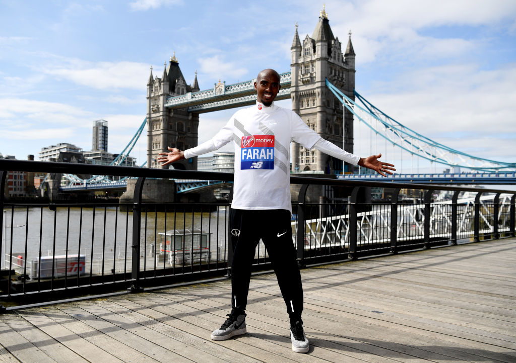 Mo Farah Press Conference – Virgin Money London Marathon