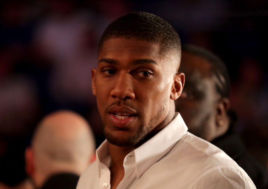 getty_Anthony Joshua Lontoossa toukokuun alussa 2018