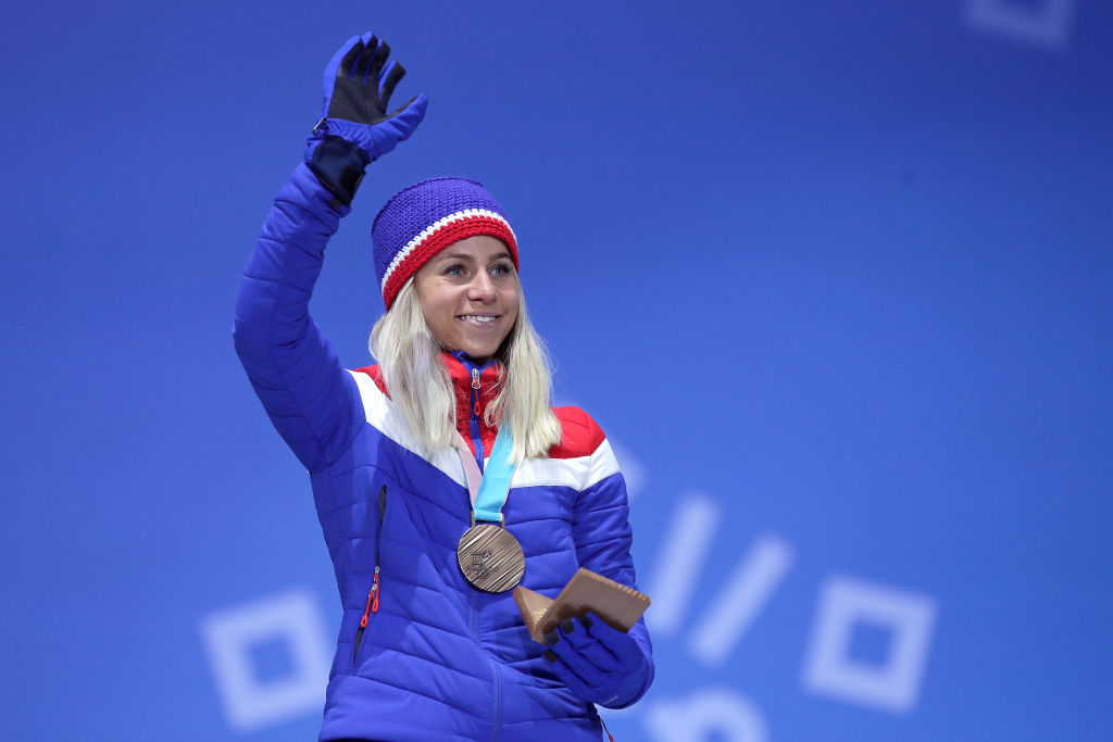 Medal Ceremony – Winter Olympics Day 9
