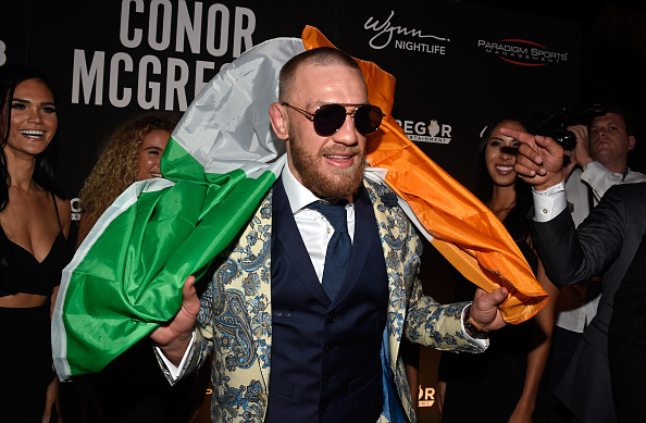 Conor McGregor After-Fight Party And Wynn Nightlife Residency Debut, Encore Beach Club At Night In Wynn Las Vegas