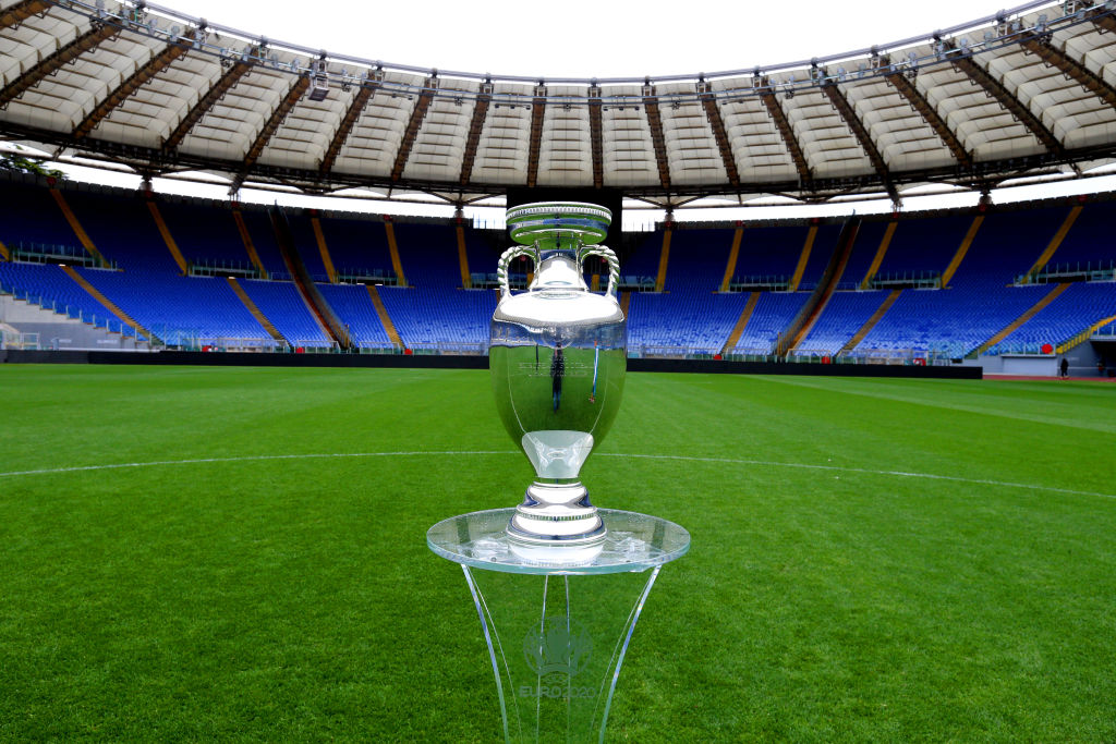UEFA Euro 2020 Trophy Tour in Rome