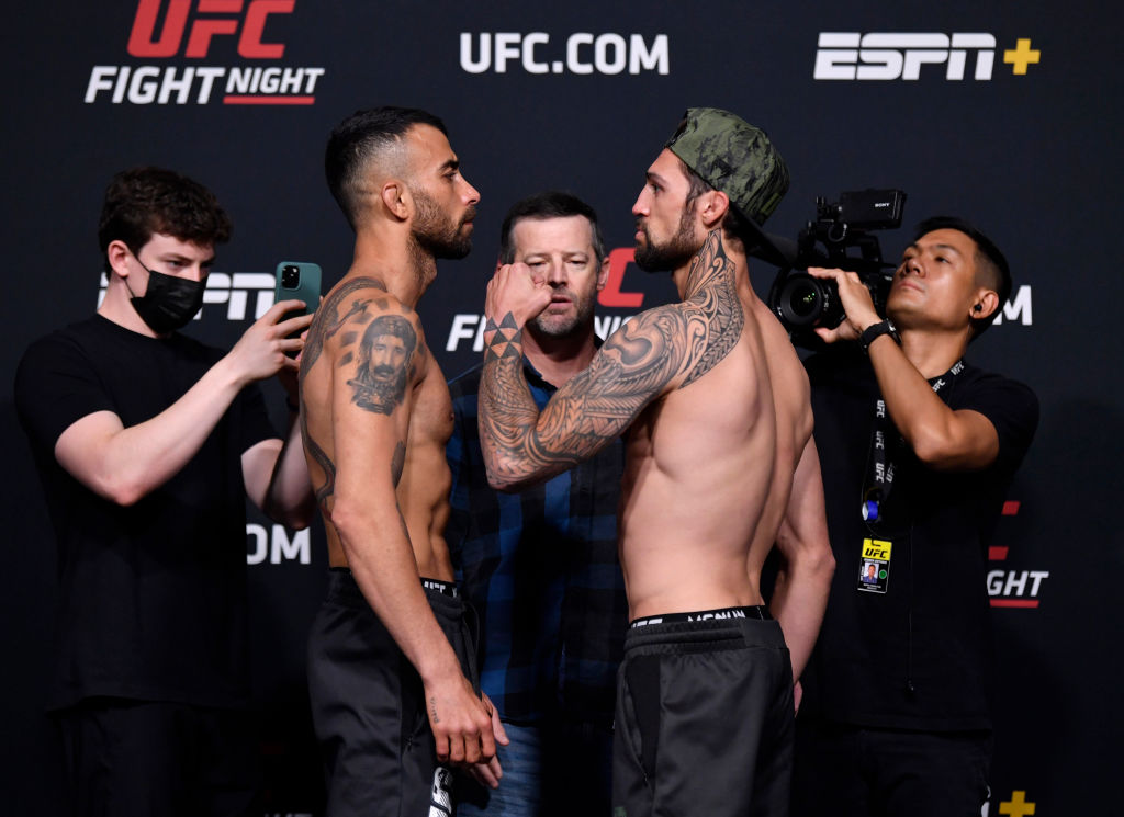 UFC Fight Night: Rozenstruik v Sakai Weigh-in