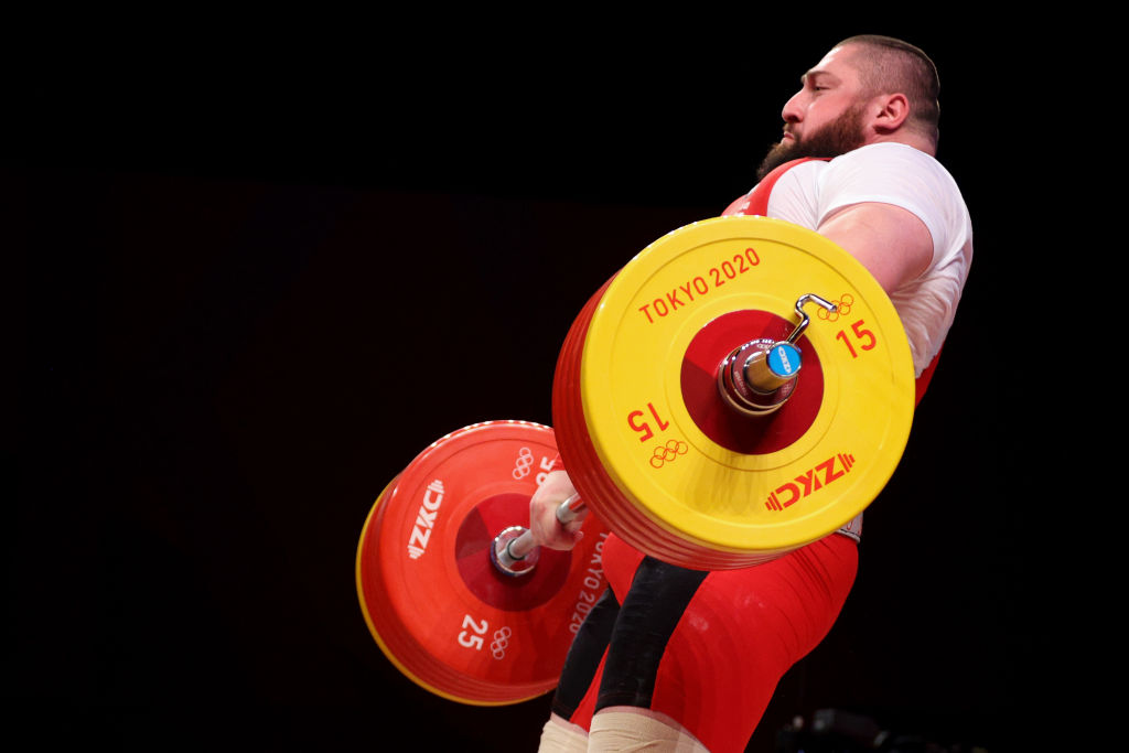 Weightlifting – Olympics: Day 12