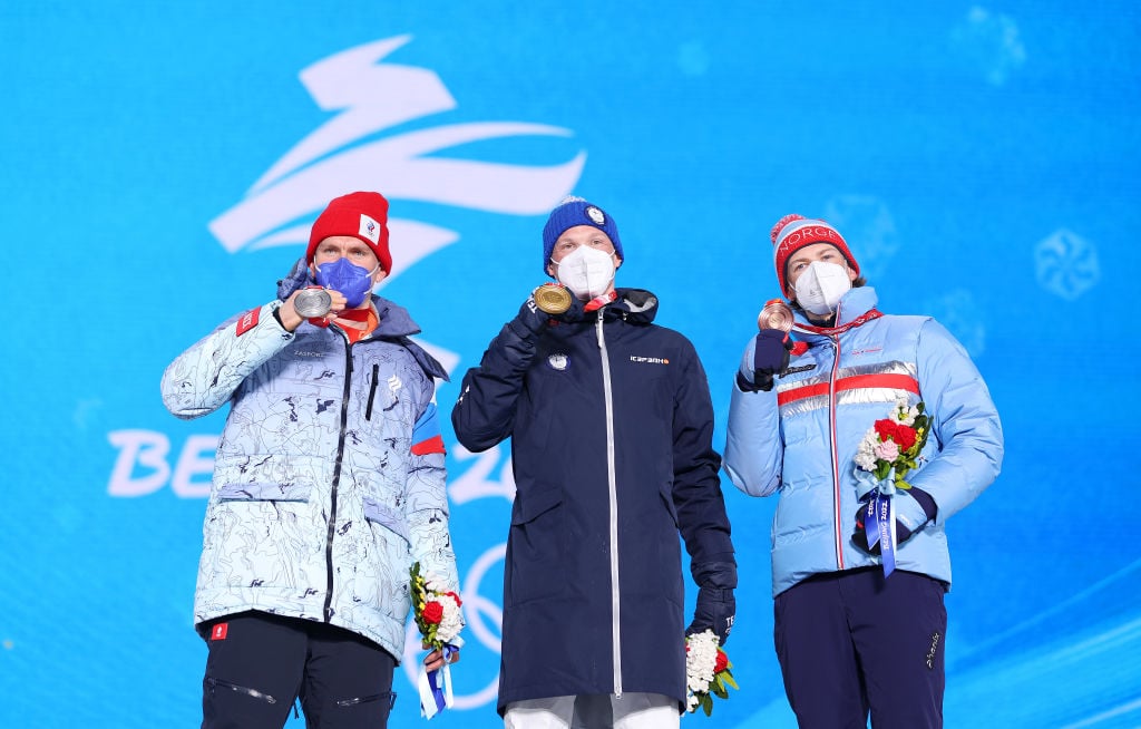 Medal Ceremony – Beijing 2022 Winter Olympics Day 7