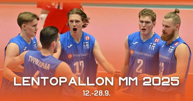 Lentopallon MM Banner 2025