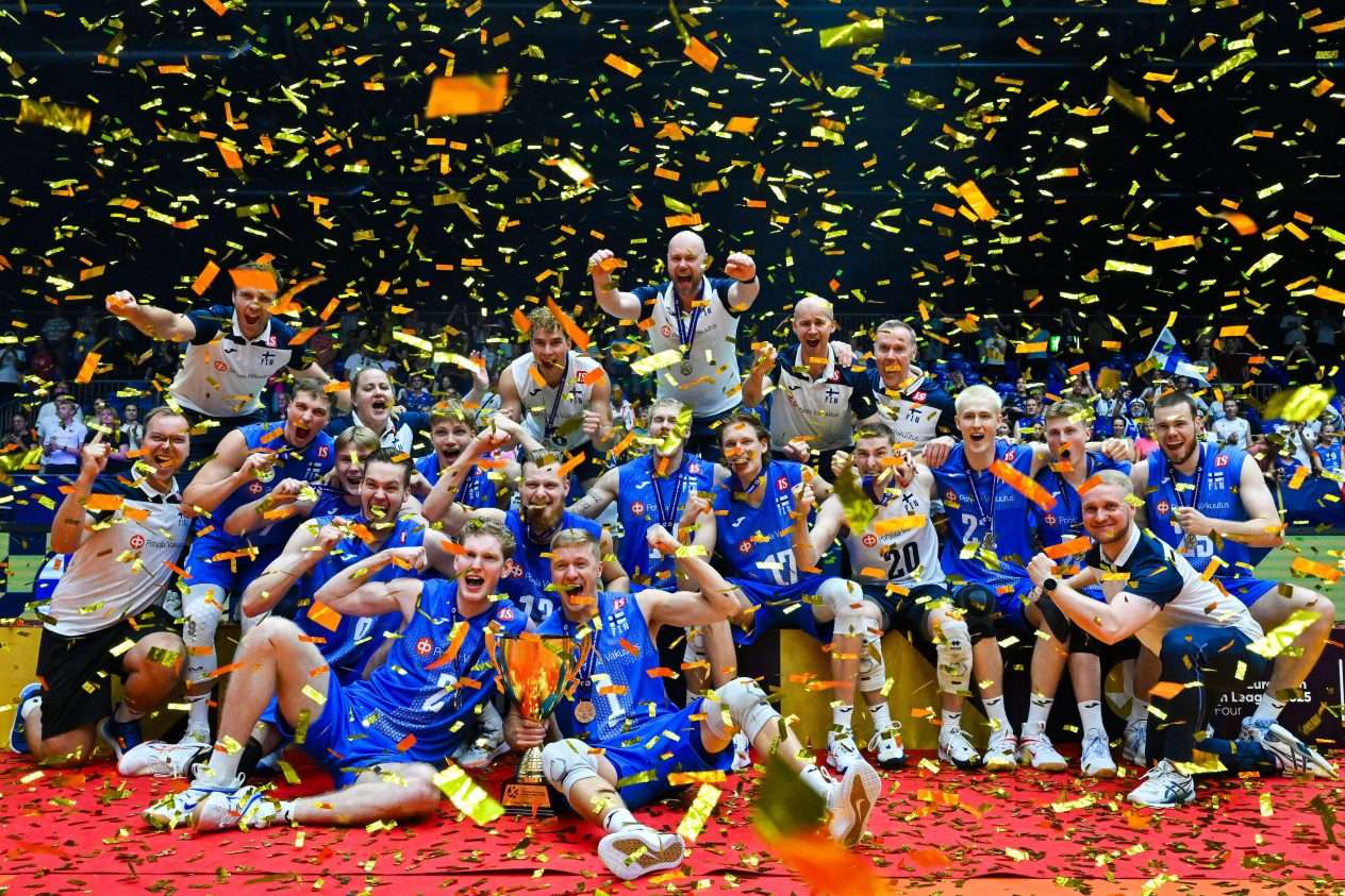 Lentopallon EM-kisat 2026: Veljekset juhli Euroopan Kultaisen liigan voittoa kaudella 2025.