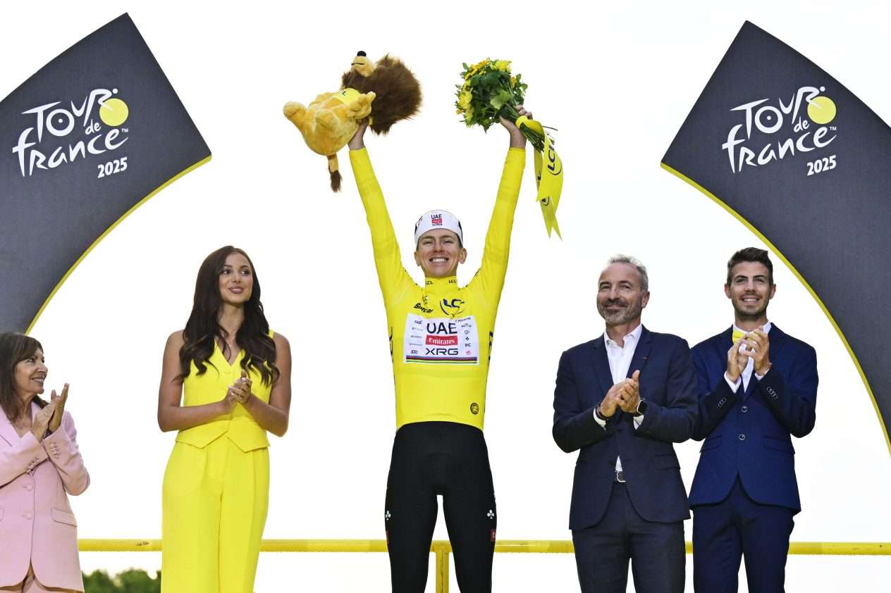 Tour de France: Tadej Pogacar on kilpailun hallitseva voittaja.